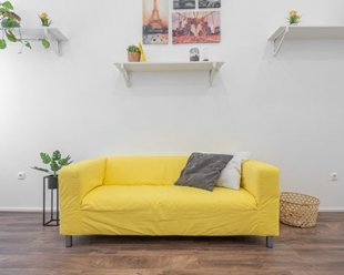 Мебель в желтых тонах – вызов стандартным решениям в Пласте - plast.magazinmebel.ru | фото