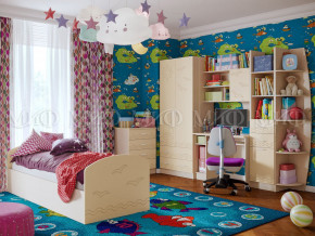 Детская комната Юниор-2 Ваниль в Пласте - plast.magazinmebel.ru | фото