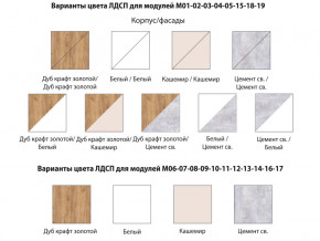 Детская Осло Дуб крафт золотой-Кашемир ручка торцевая в Пласте - plast.magazinmebel.ru | фото - изображение 2