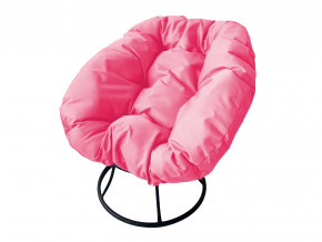 Кресло Пончик без ротанга розовая подушка в Пласте - plast.magazinmebel.ru | фото