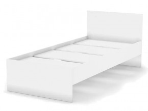 Кровать 900 Лофт белая в Пласте - plast.magazinmebel.ru | фото