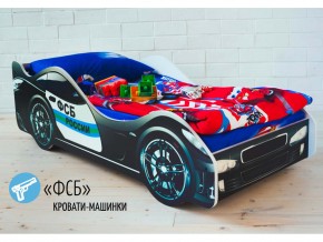 Кровать детская машина ФСБ в Пласте - plast.magazinmebel.ru | фото