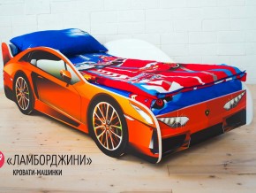 Кровать детская машинка Ламборджини в Пласте - plast.magazinmebel.ru | фото