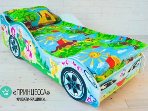 Кровать детская машинка Принцесса в Пласте - plast.magazinmebel.ru | фото