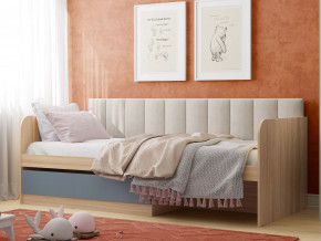Кровать Элиот НМ 041.66 мягкая спинка Бали в Пласте - plast.magazinmebel.ru | фото