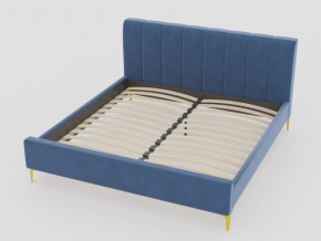 Кровать Рошаль 1800 синий в Пласте - plast.magazinmebel.ru | фото