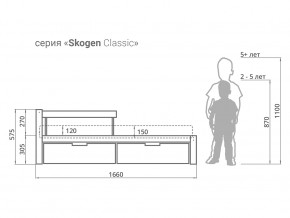 Кровать Svogen classic с ящиками и бортиком бежево-белый в Пласте - plast.magazinmebel.ru | фото - изображение 2