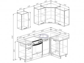 Кухонный гарнитур Дели 2000х1200 в Пласте - plast.magazinmebel.ru | фото - изображение 2