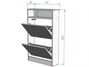 Обувница W112 в Пласте - plast.magazinmebel.ru | фото - изображение 3