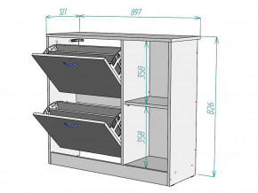 Обувница W66 в Пласте - plast.magazinmebel.ru | фото - изображение 3