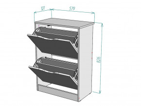 Обувница W78 в Пласте - plast.magazinmebel.ru | фото - изображение 3