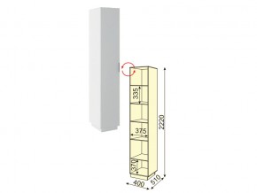 Шкаф 1 дверь М39 Тиффани в Пласте - plast.magazinmebel.ru | фото - изображение 2