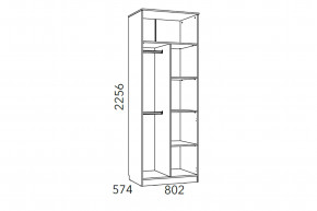 Шкаф для одежды Фанк НМ 014.07 М в Пласте - plast.magazinmebel.ru | фото - изображение 3