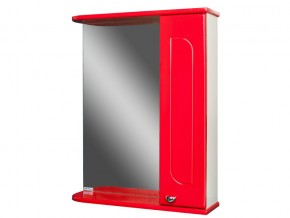 Шкаф зеркало Радуга Красный 60 левый/правый в Пласте - plast.magazinmebel.ru | фото