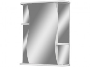 Шкаф зеркало Волна 2 60 правый Айсберг в Пласте - plast.magazinmebel.ru | фото
