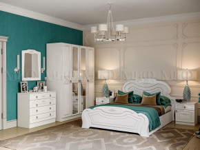Спальня Александрина белая глянцевая в Пласте - plast.magazinmebel.ru | фото
