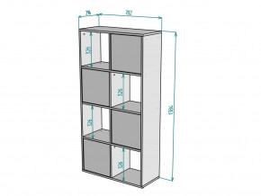 Стеллаж S24 в Пласте - plast.magazinmebel.ru | фото - изображение 3