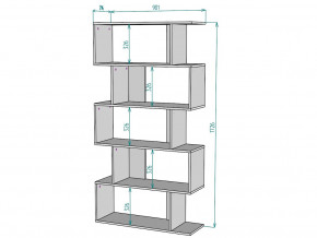 Стеллаж S49 в Пласте - plast.magazinmebel.ru | фото - изображение 3