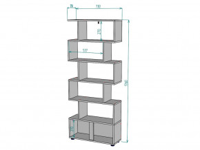 Стеллаж S97 в Пласте - plast.magazinmebel.ru | фото - изображение 3