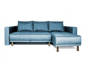 Угловой диван серо-синий с подлокотниками Некст denim в Пласте - plast.magazinmebel.ru | фото