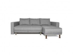Угловой диван серый Некст с подлокотниками Melange в Пласте - plast.magazinmebel.ru | фото